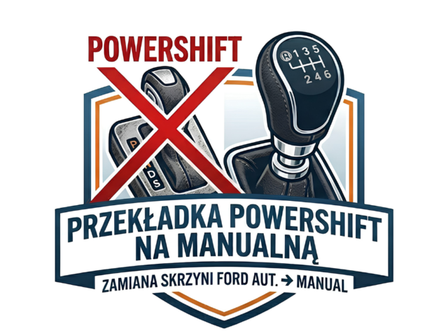 Przekładka skrzyni automatycznej PowerShift na Manual